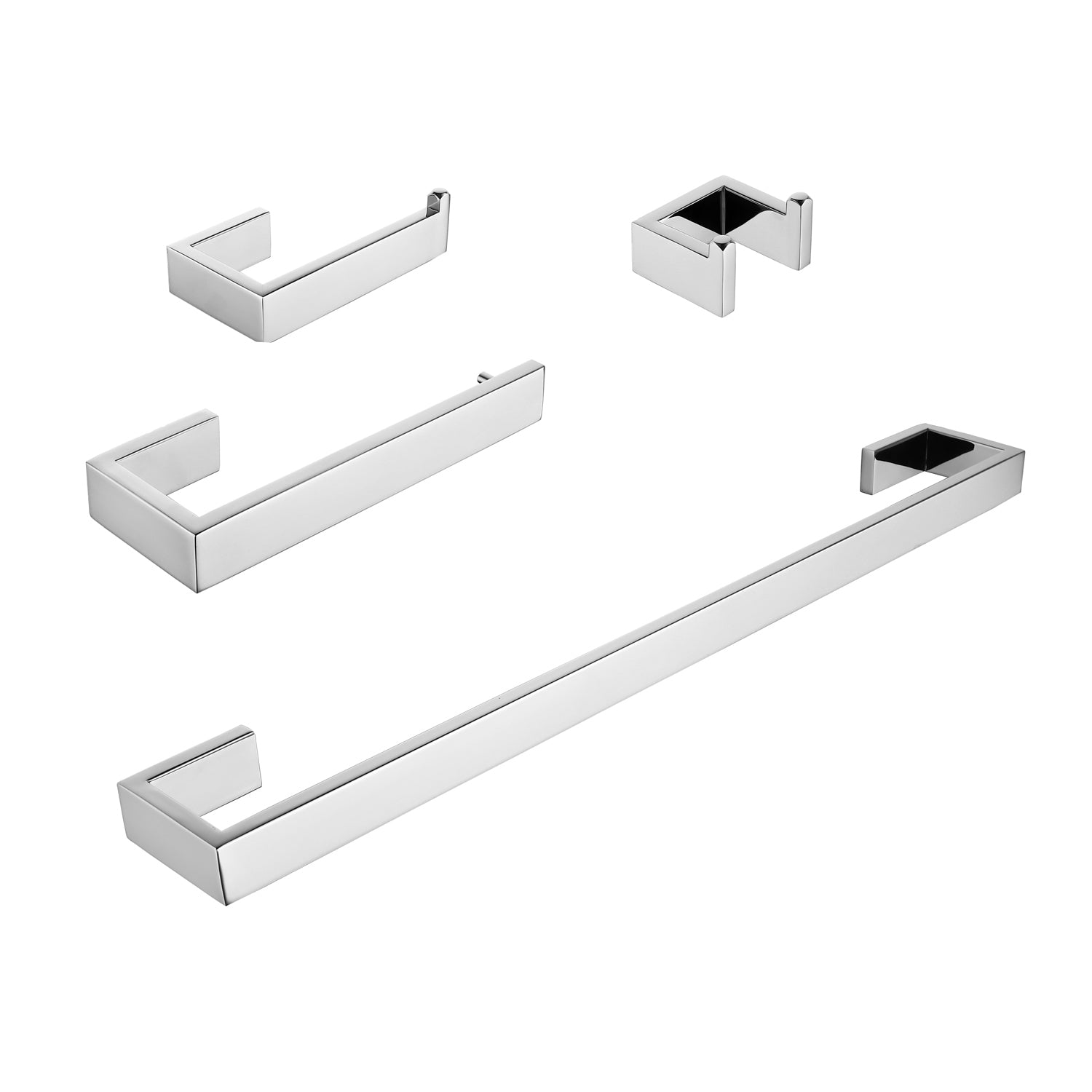 4-Piece Bathroom Hardware Set