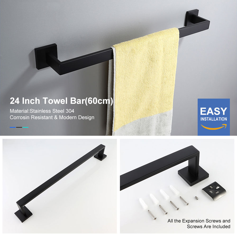 4-Piece Bathroom Hardware Set