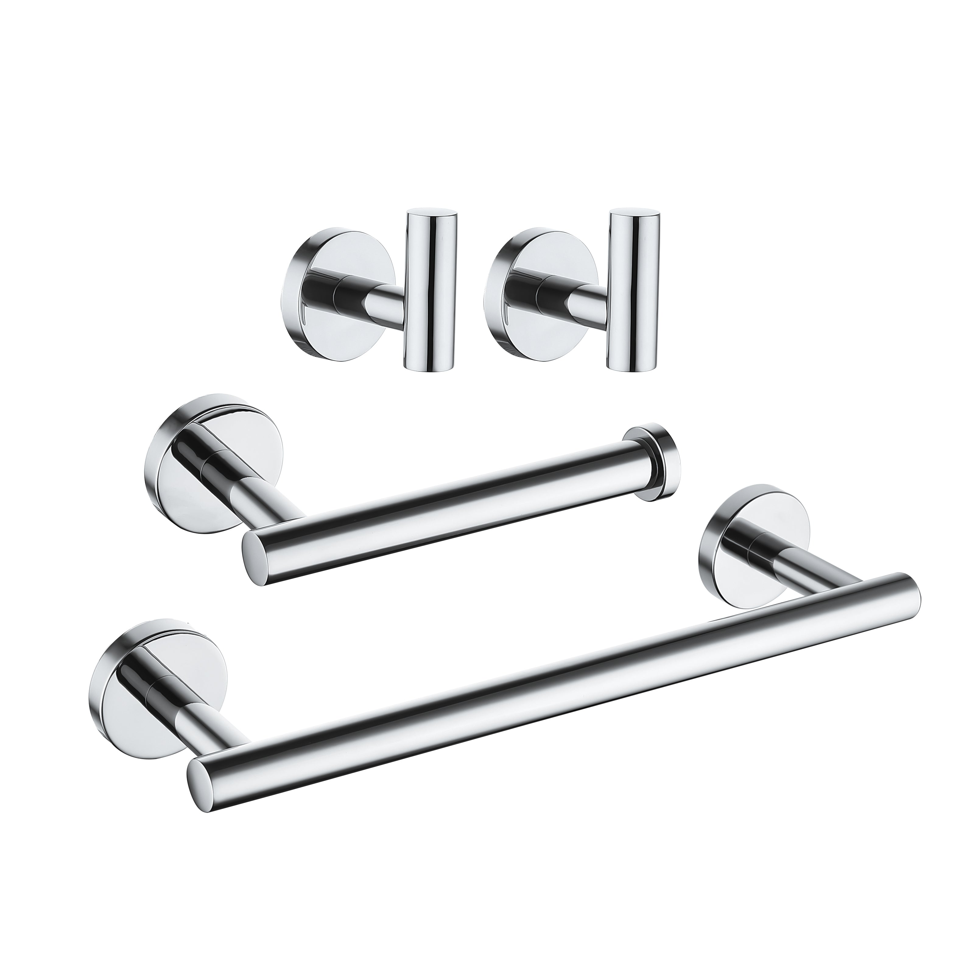 4-Piece Bathroom Hardware Set