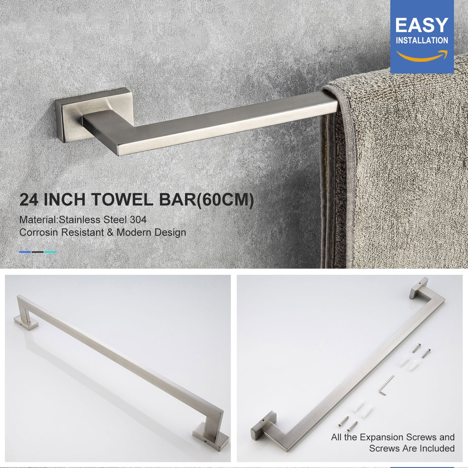 5-Piece Bathroom Hardware Set