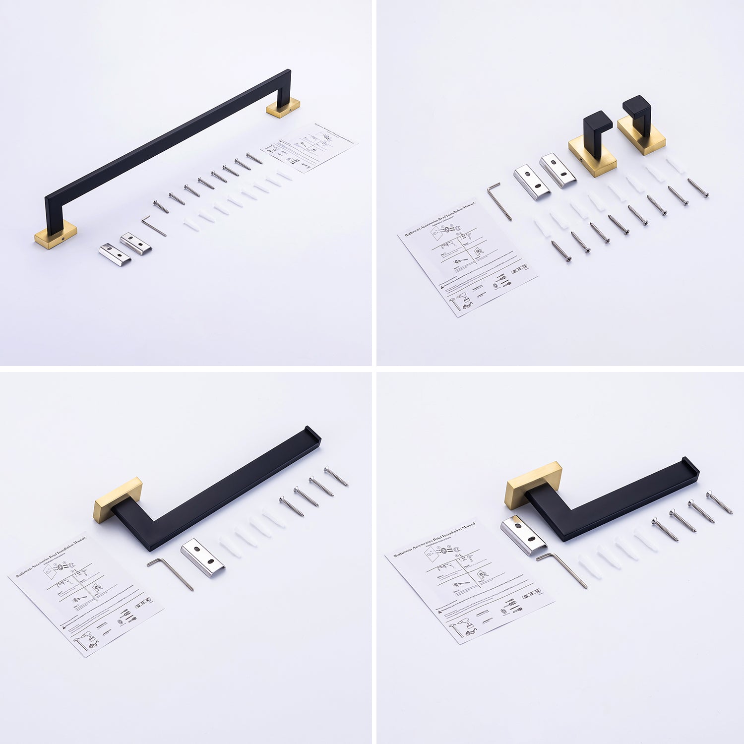 5-Piece Bathroom Hardware Set