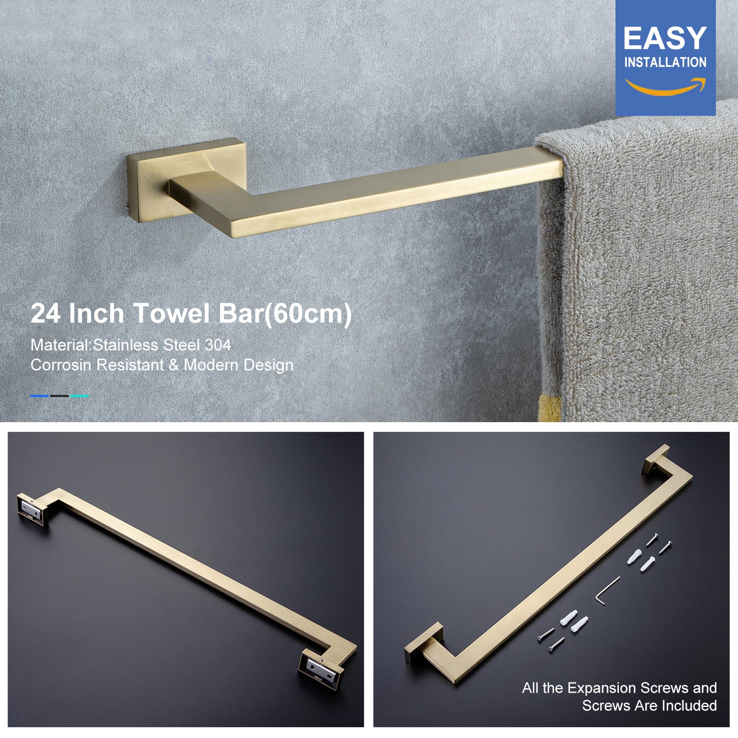 5-Piece Bathroom Hardware Set