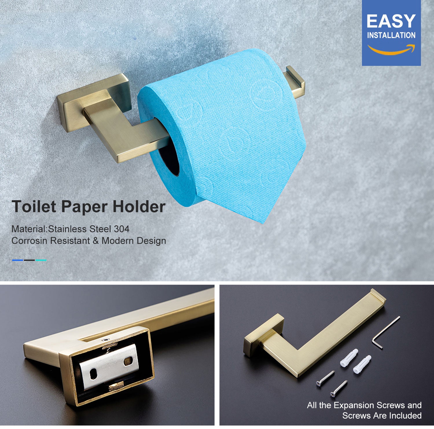 5-Piece Bathroom Hardware Set