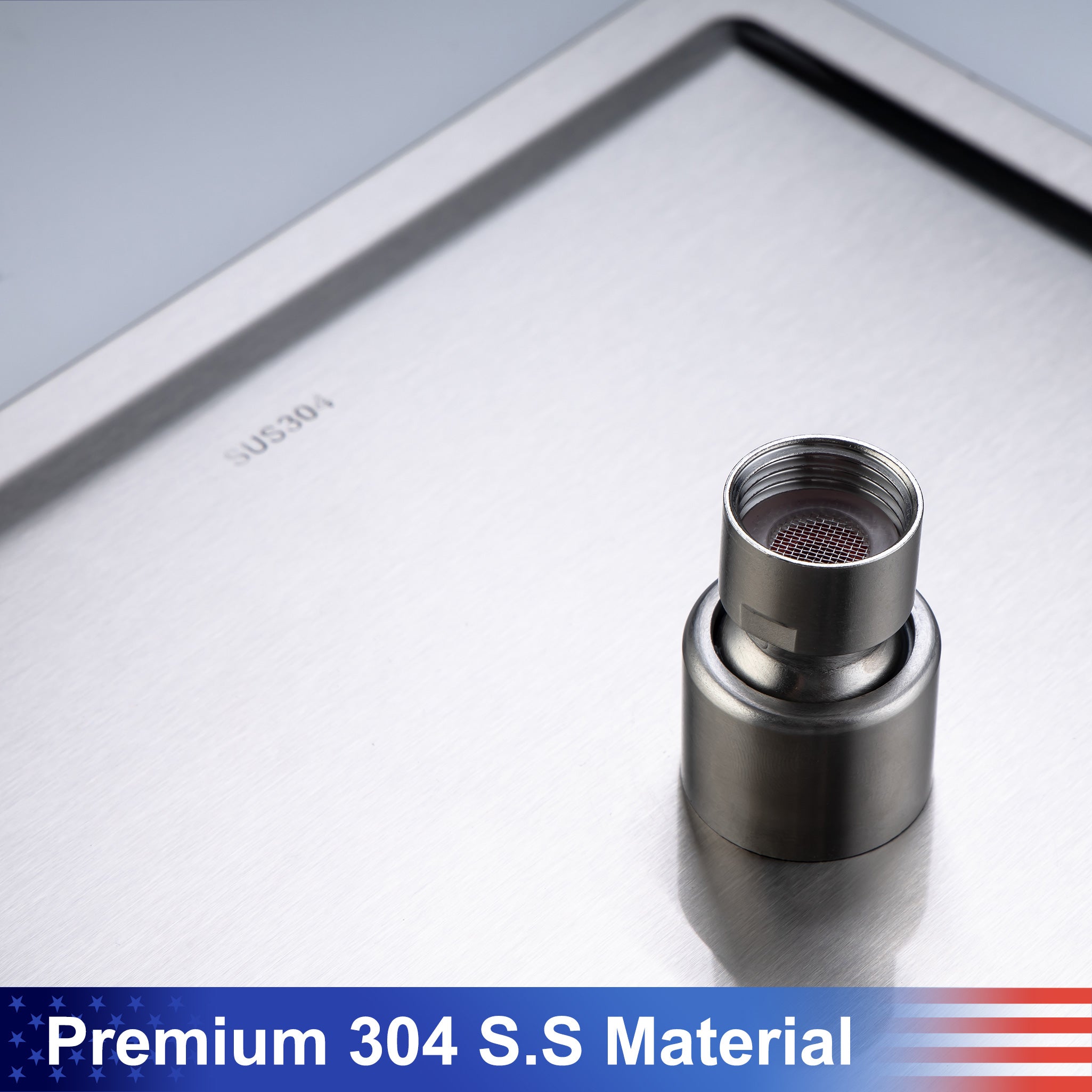 12" Square Rain Fixed Shower Head 1.8 GPM