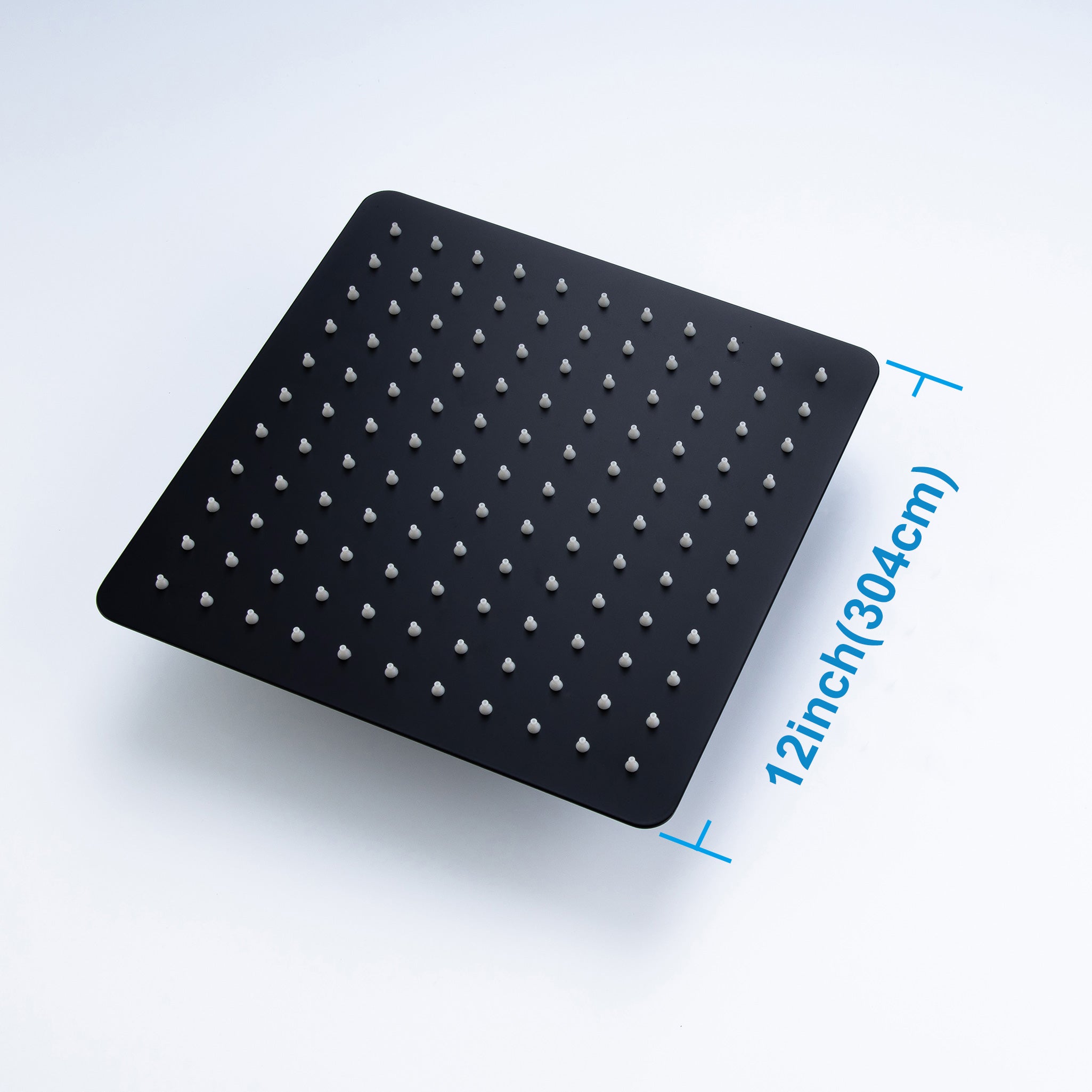 12" Square Rain Fixed Shower Head 1.8 GPM