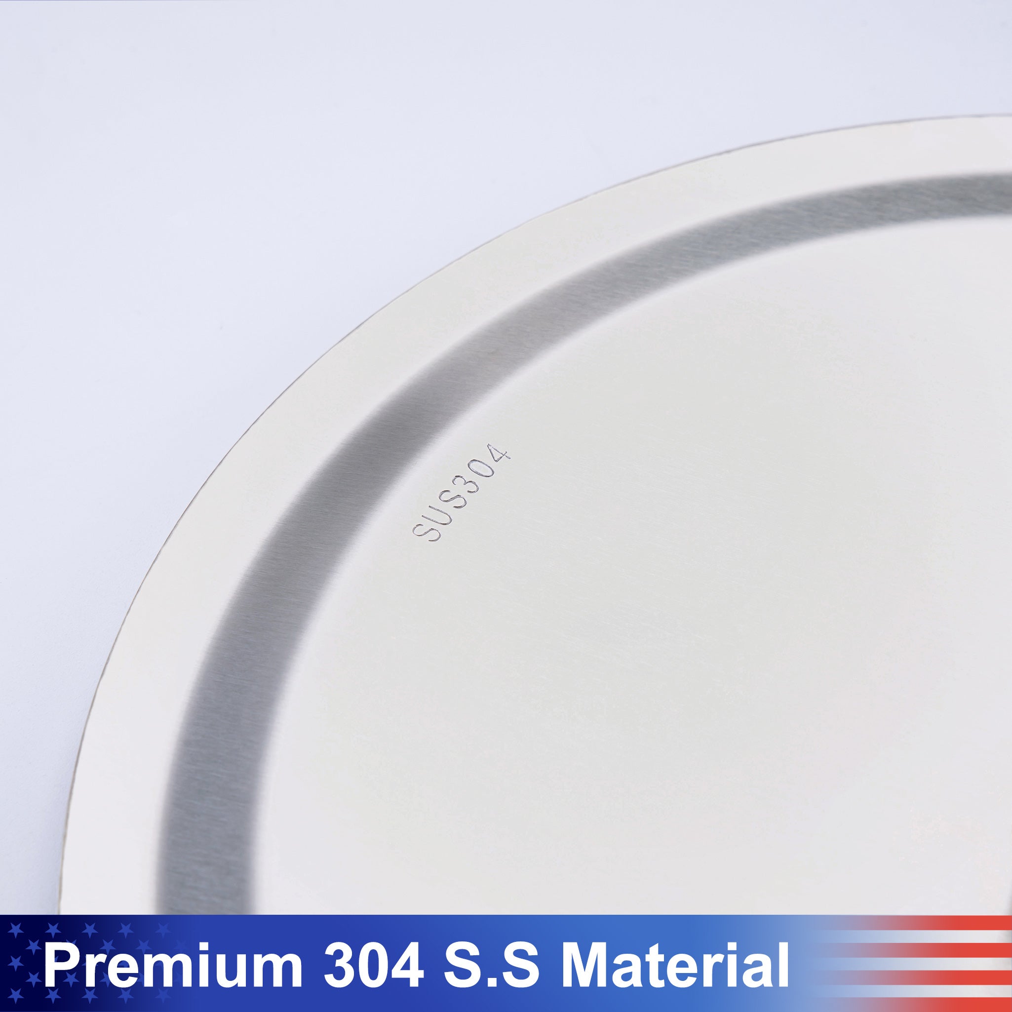 12" Round Rain Fixed Shower Head 1.8 GPM