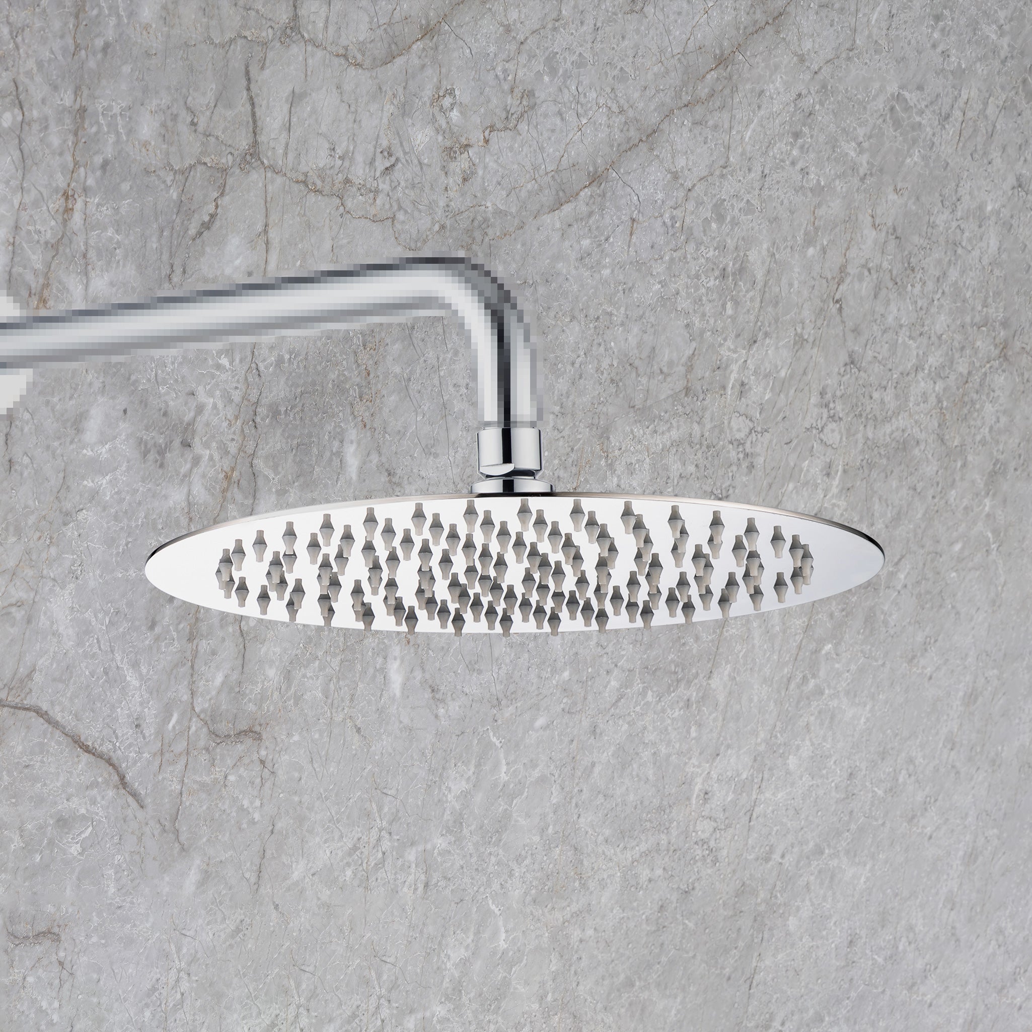 12" Round Rain Fixed Shower Head 1.8 GPM