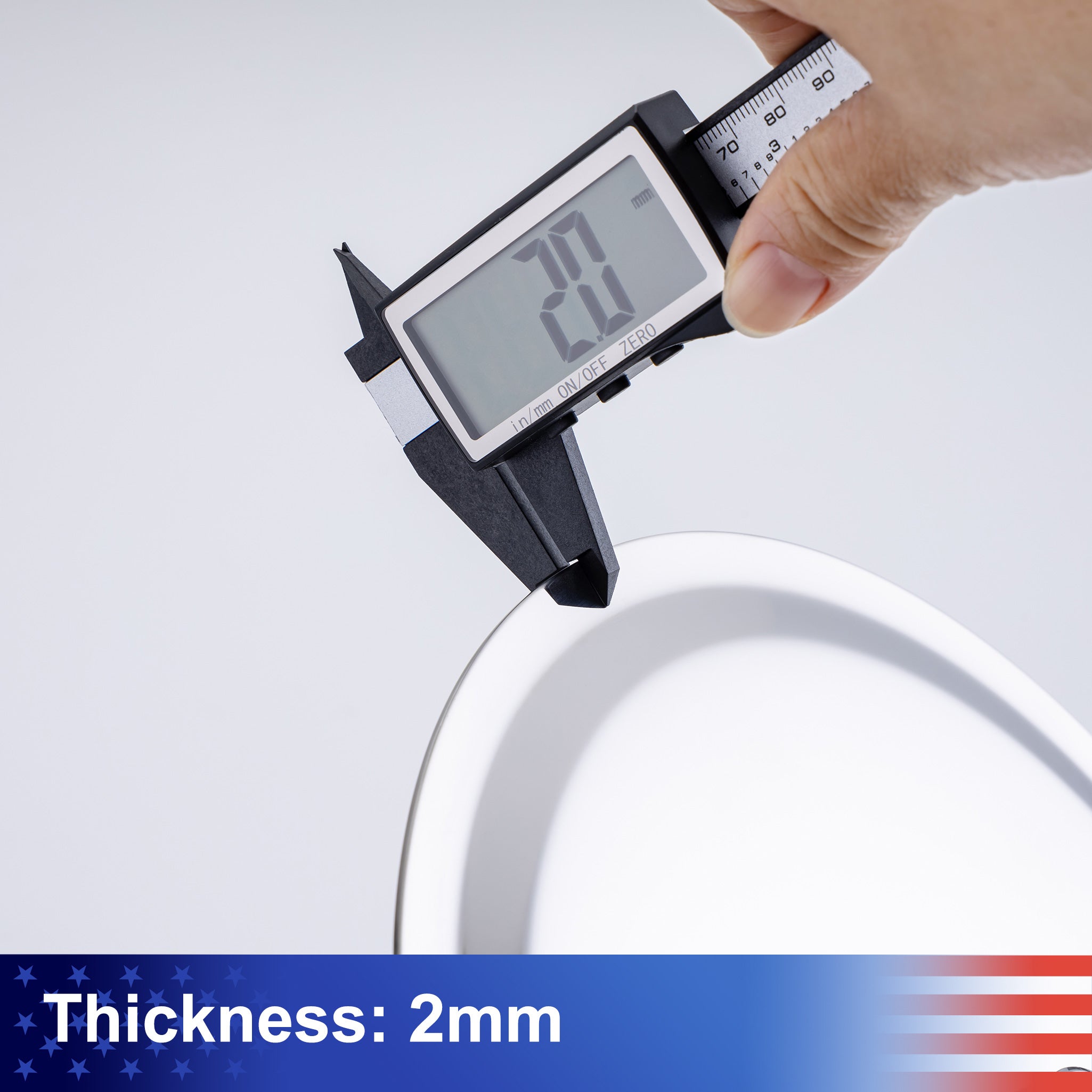 12" Round Rain Fixed Shower Head 1.8 GPM