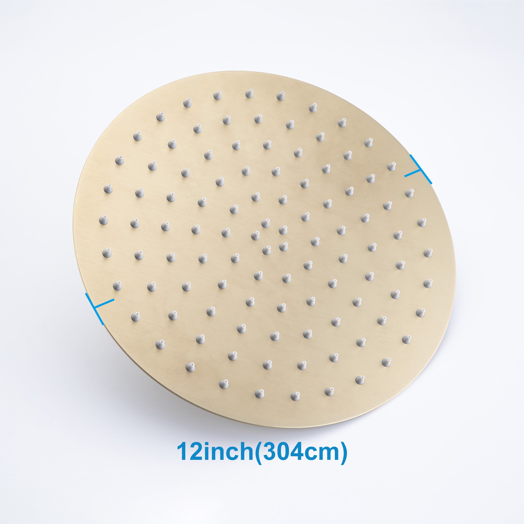 12" Round Rain Fixed Shower Head 1.8 GPM