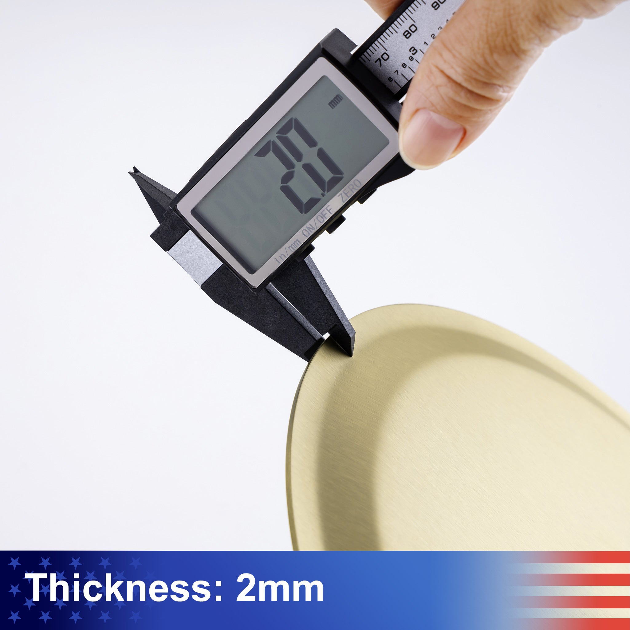 12" Round Rain Fixed Shower Head 1.8 GPM