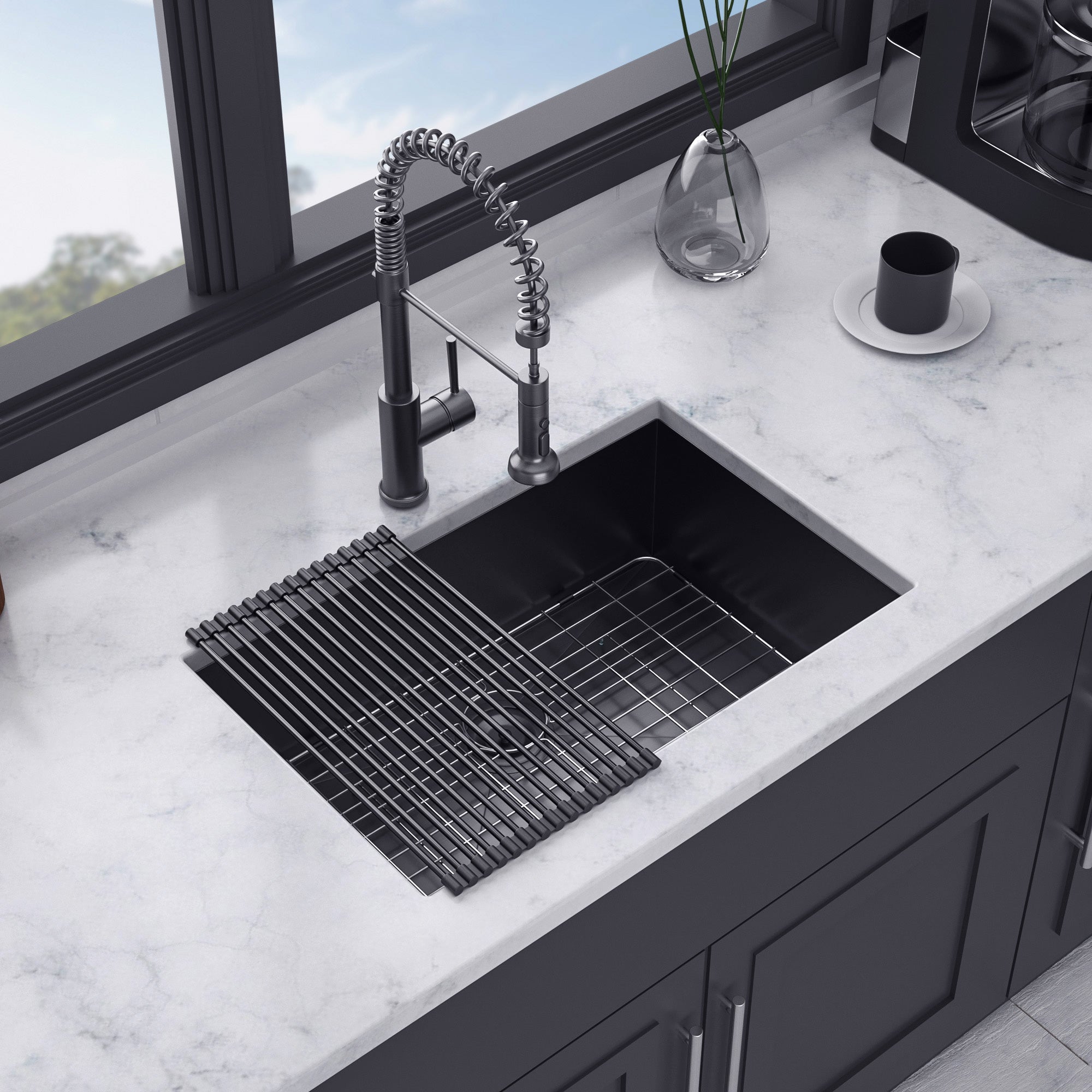 Undermount Single Bowl Stainless Steel Kitchen Sink