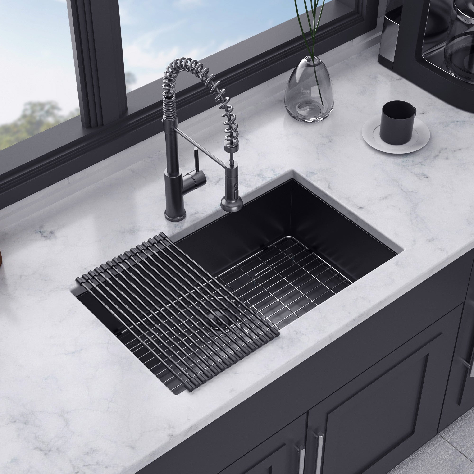 Undermount Single Bowl Stainless Steel Kitchen Sink