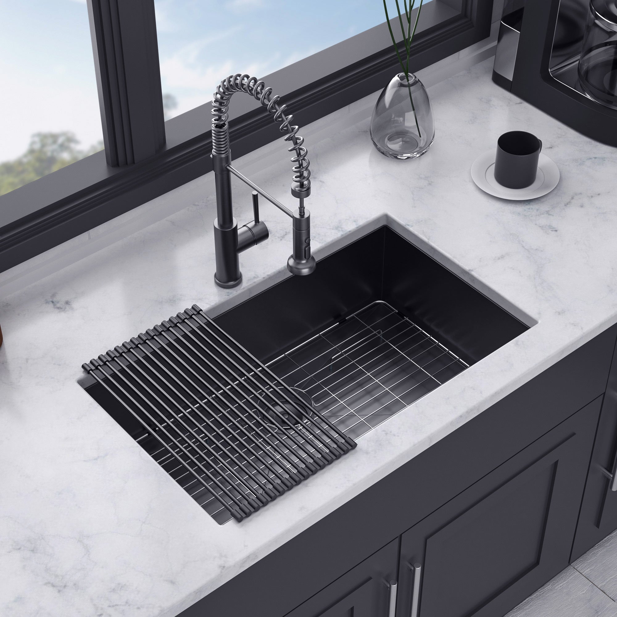 Undermount Single Bowl Stainless Steel Kitchen Sink