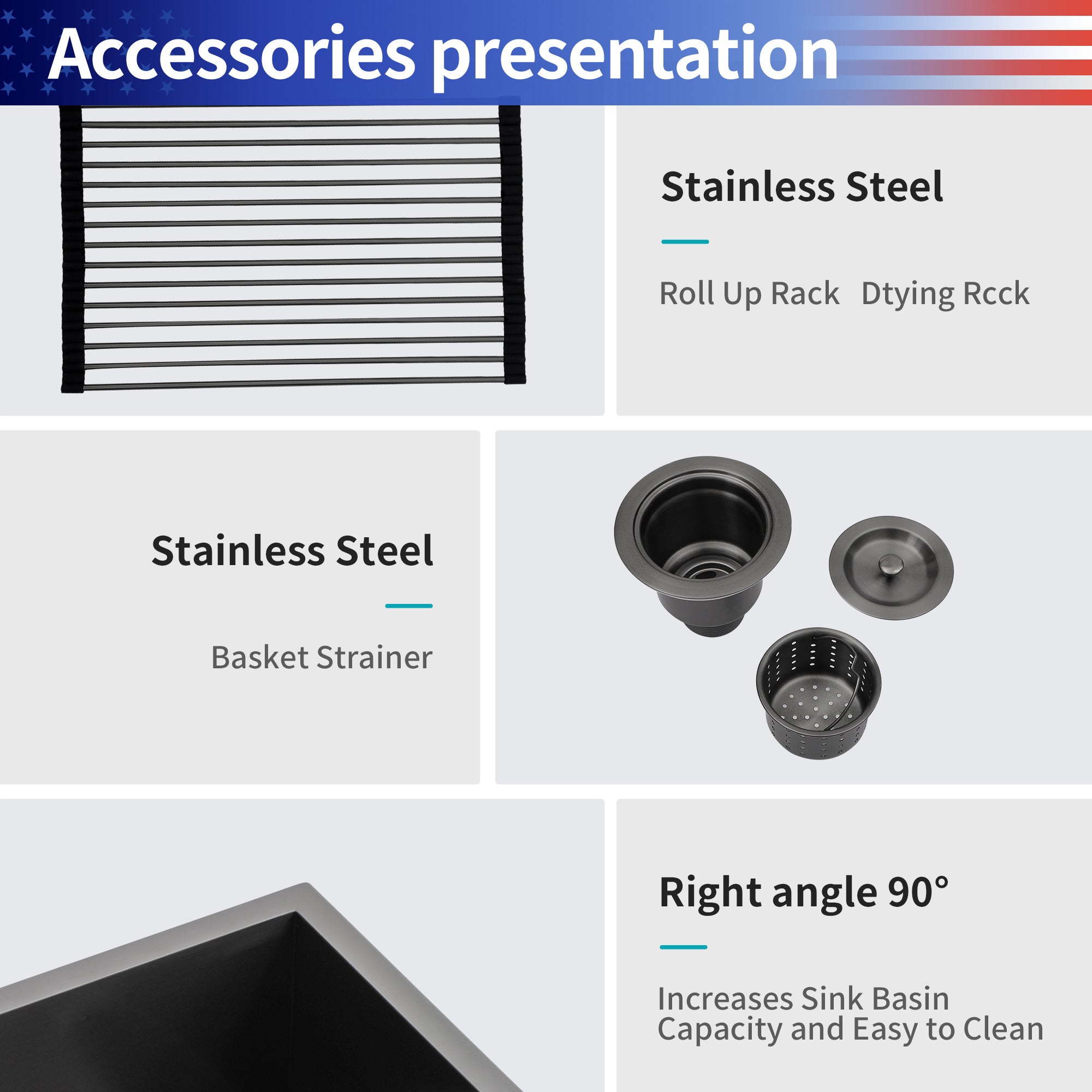 Undermount Single Bowl Stainless Steel Kitchen Sink