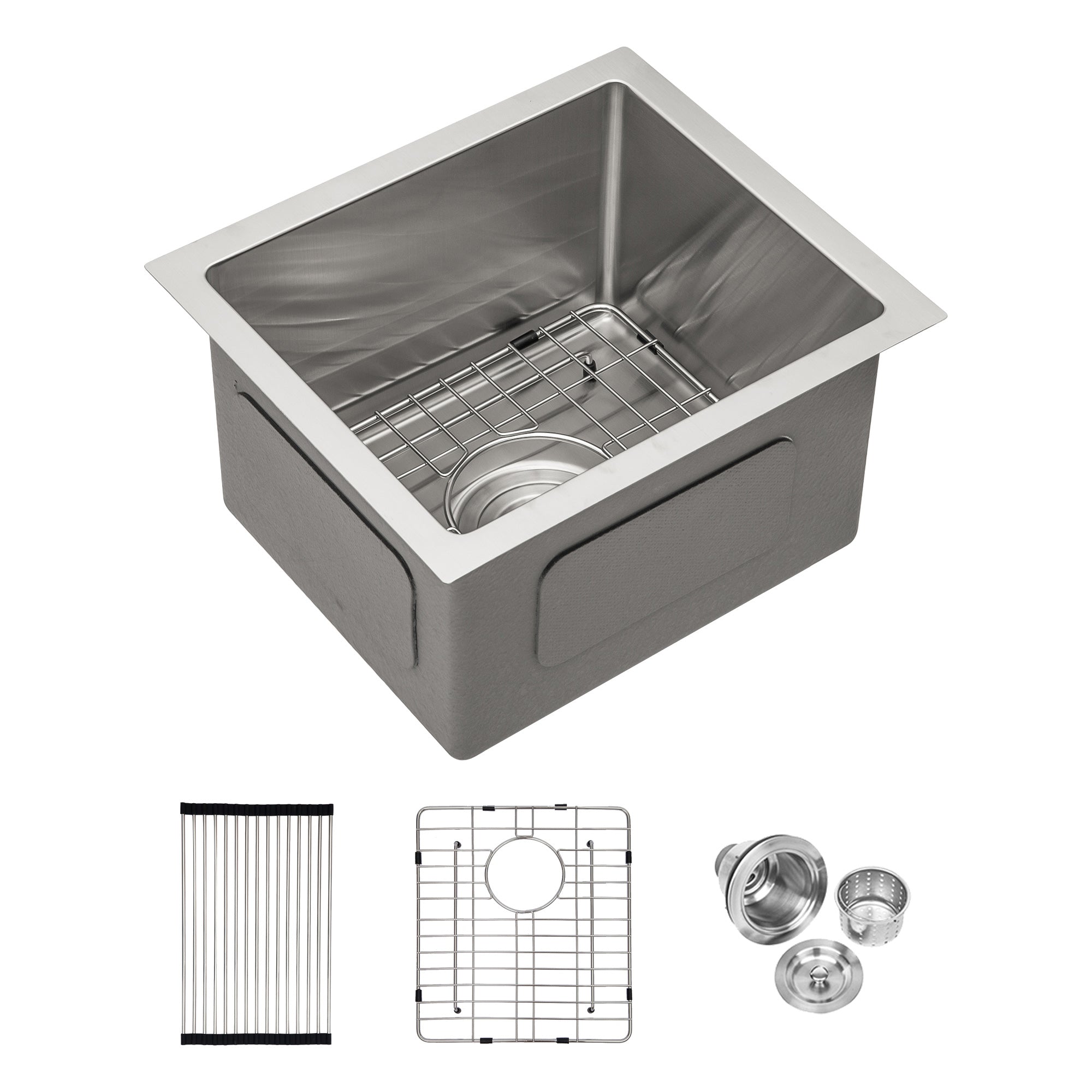 Undermount Single Bowl Stainless Steel Kitchen Sink