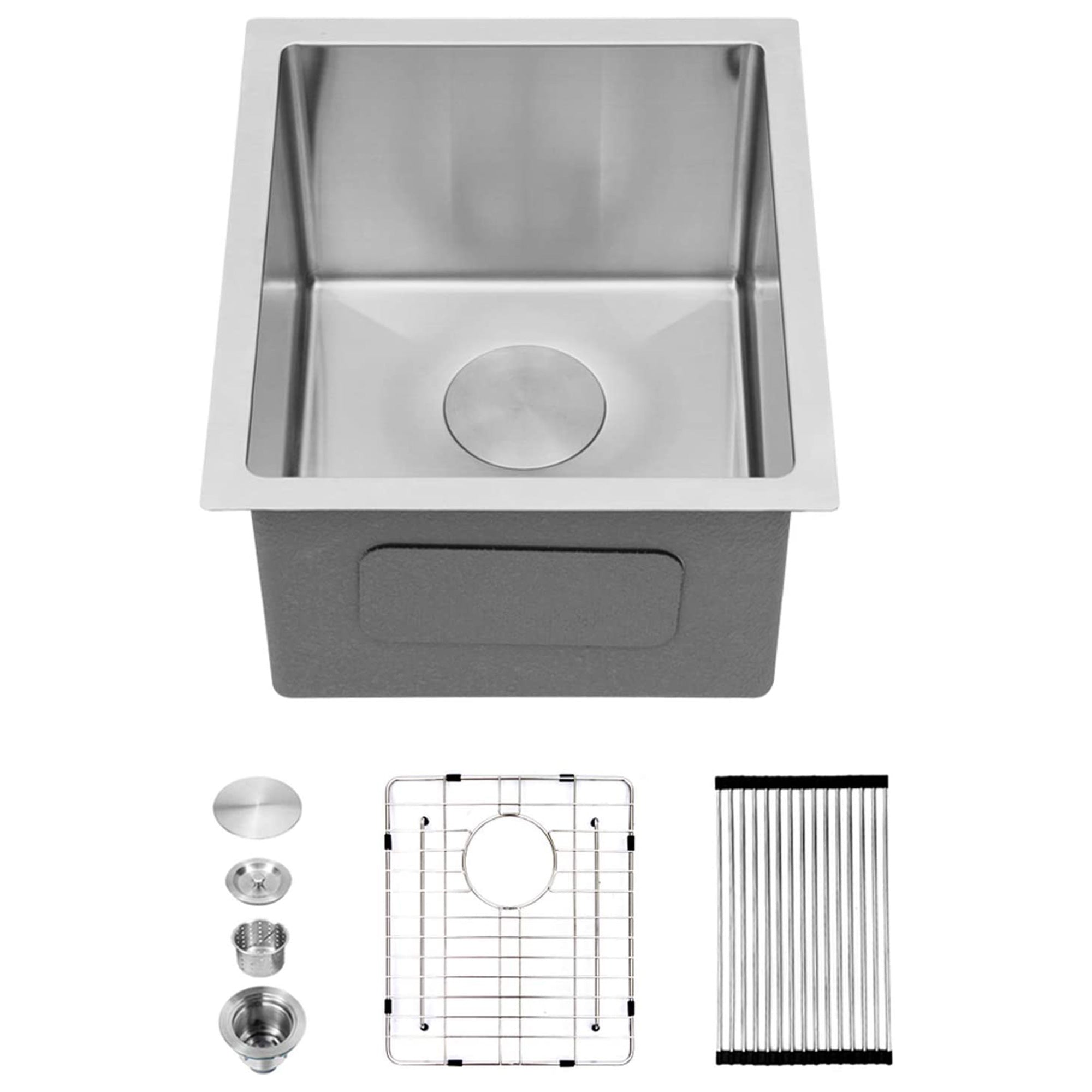 Undermount Single Bowl Stainless Steel Kitchen Sink