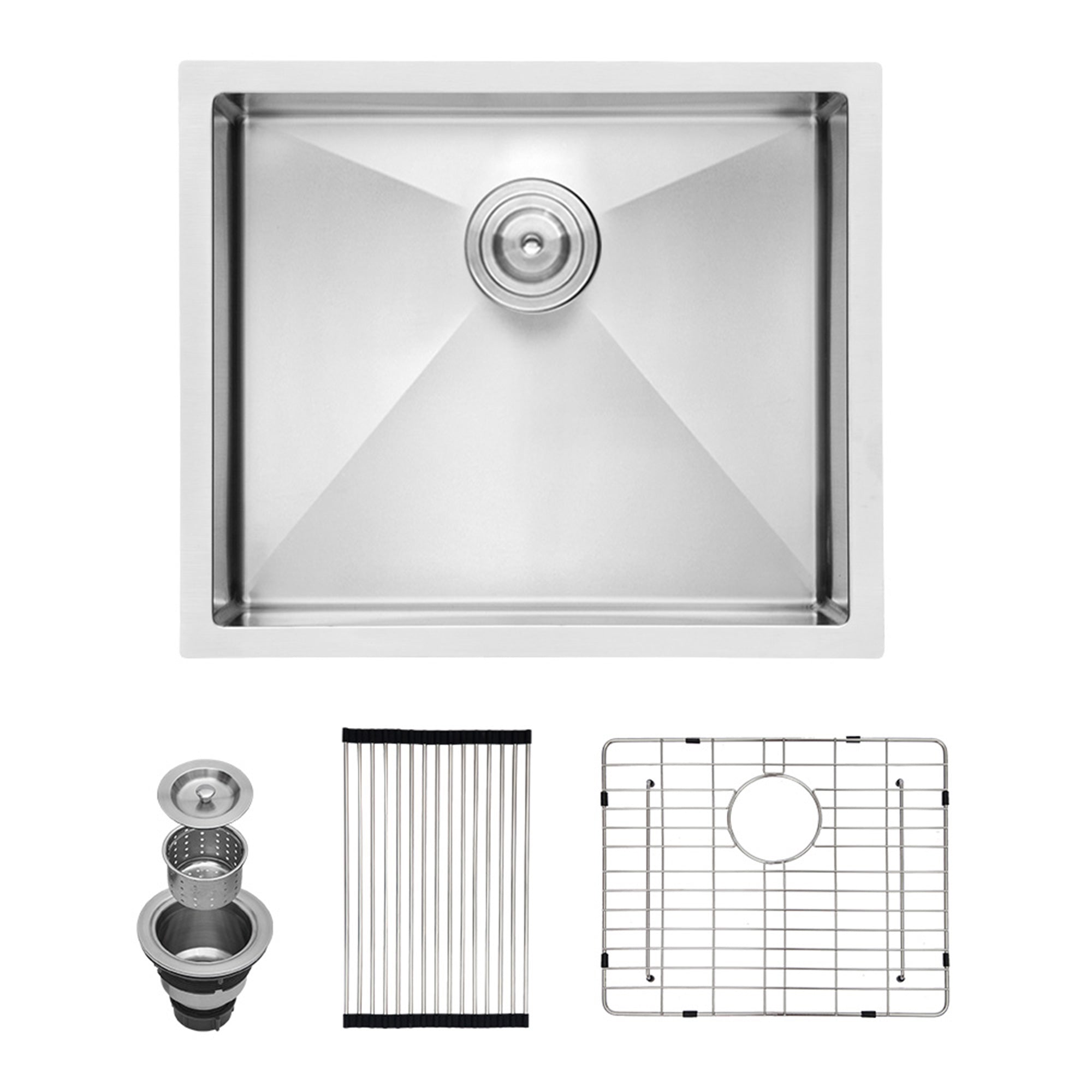 Undermount Single Bowl Stainless Steel Kitchen Sink