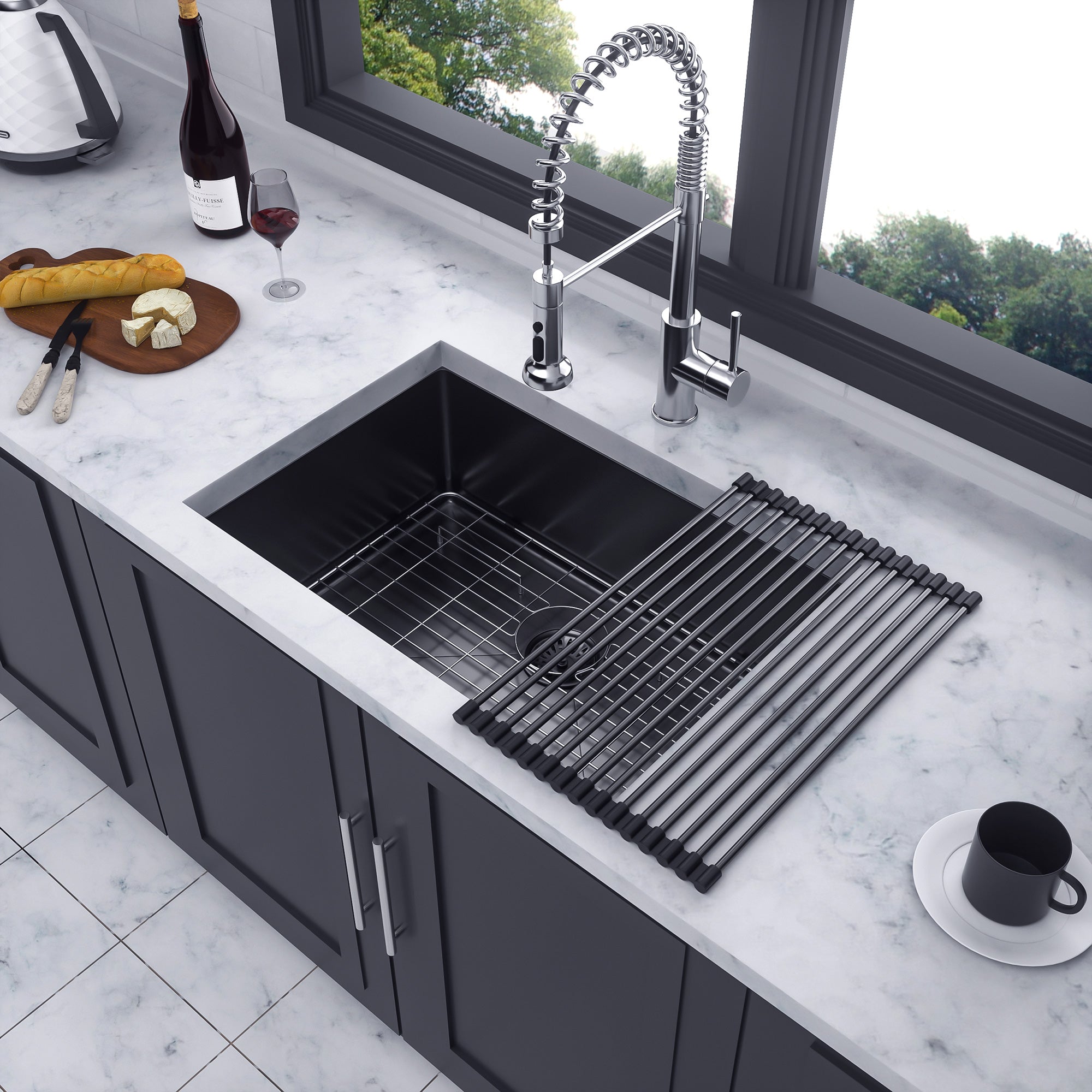 Undermount Single Bowl Stainless Steel Kitchen Sink
