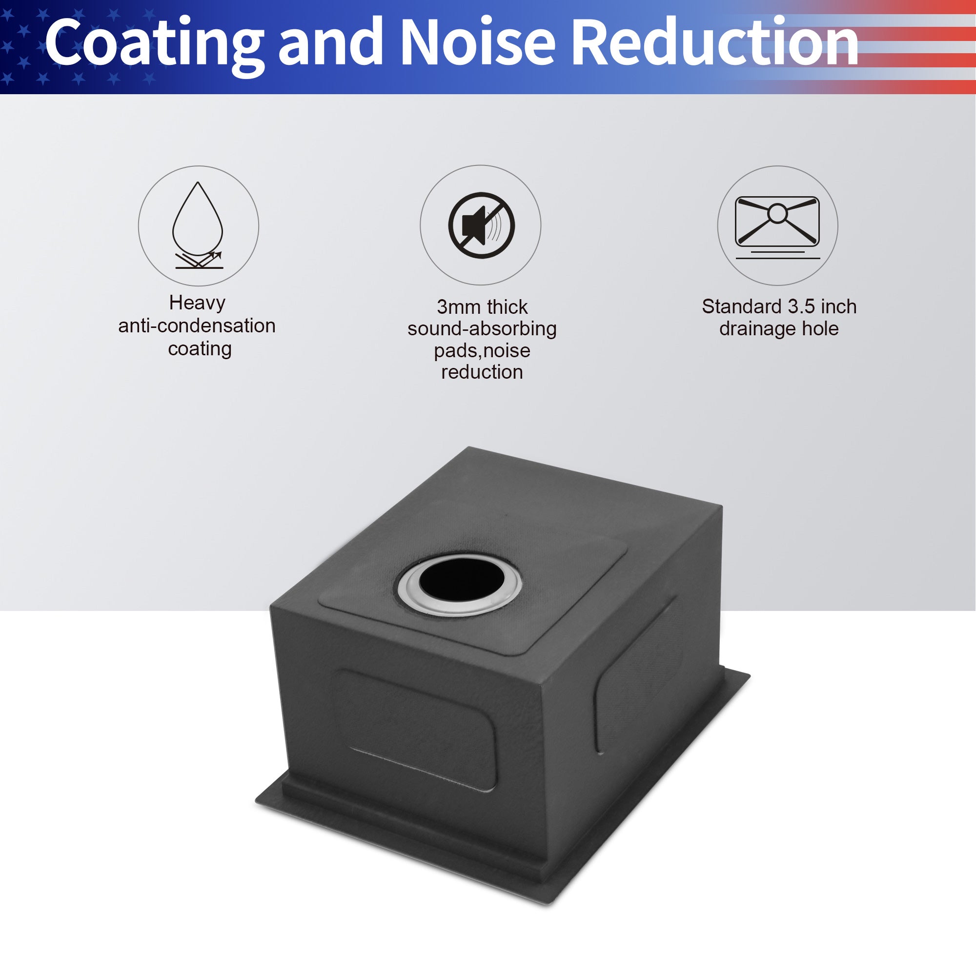 Undermount Single Bowl Stainless Steel Kitchen Sink with Workstation