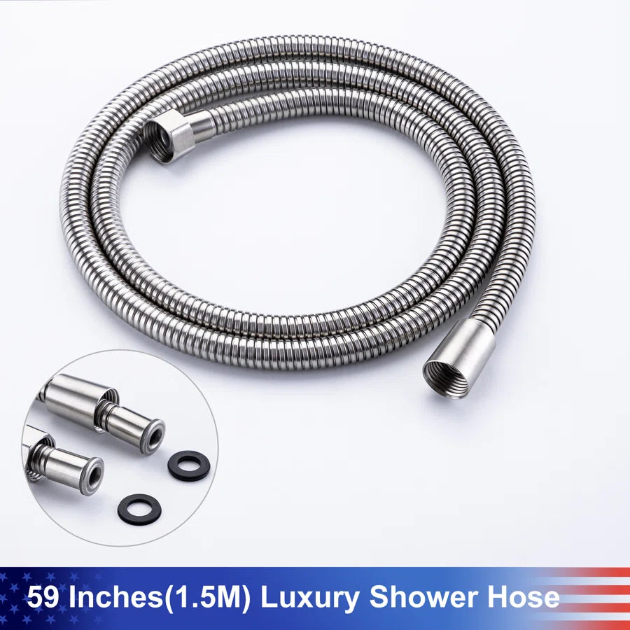Shower system with Rain Shower Head Handheld Shower and Water Spout