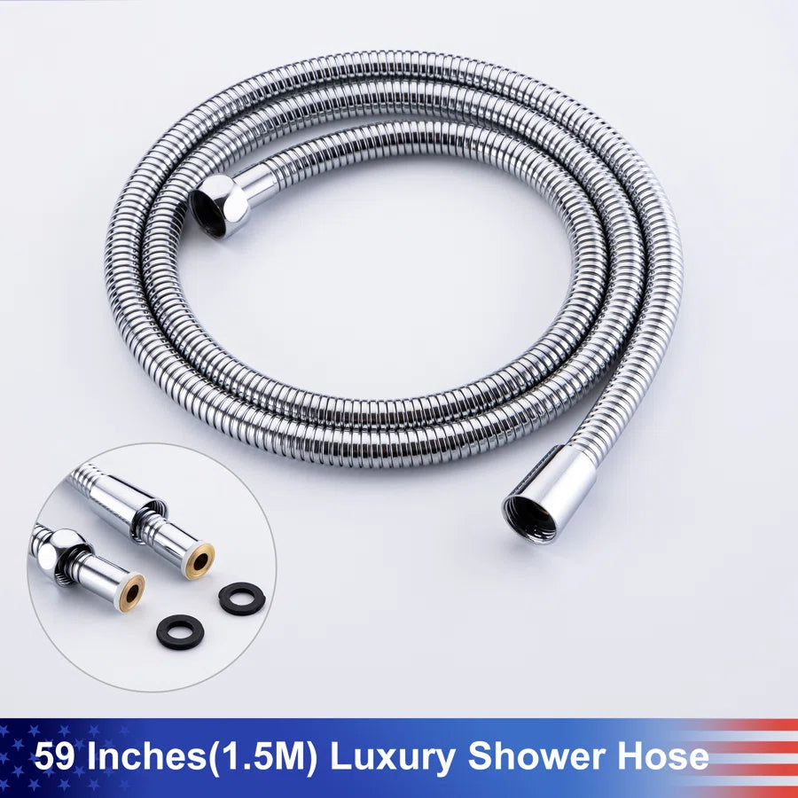 Shower system with Rain Shower Head Handheld Shower and Water Spout