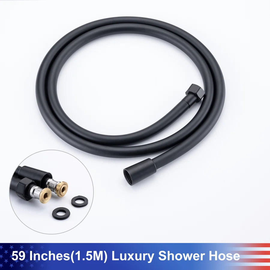 Shower system with Rain Shower Head Handheld Shower and Water Spout