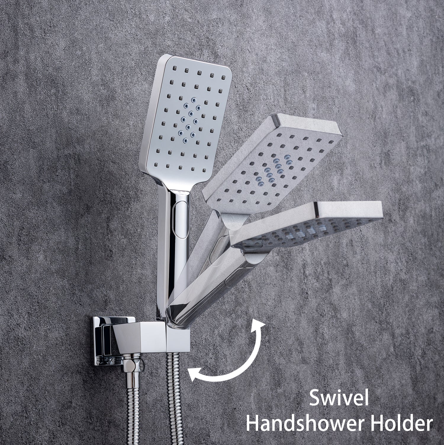 12" Wall Mount Complete Shower System with Rough-in Valve