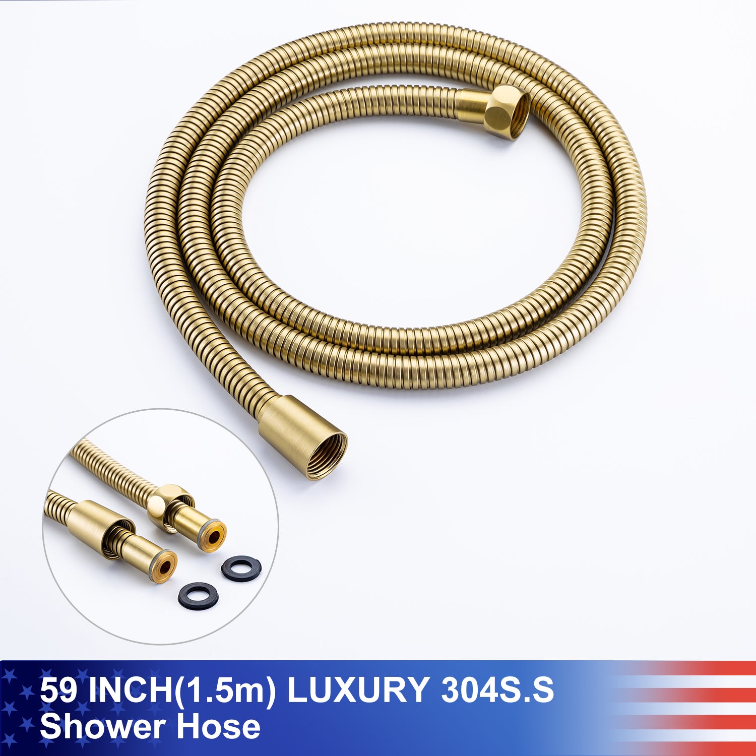 10" Shower Head 2-way Wall-Mount Round Shower Faucet with Rough-in Valve